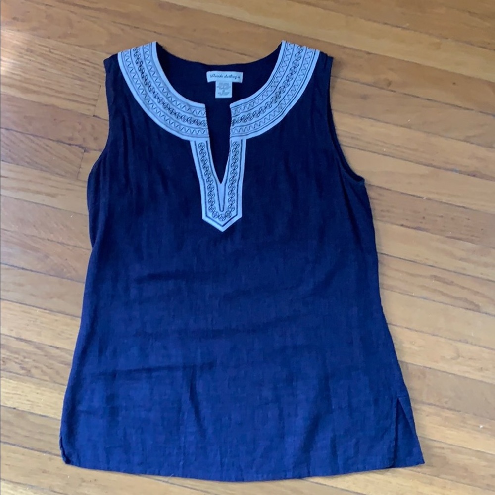 Linen Telluride Clothing top